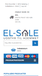 Mobile Screenshot of el-sale.dk